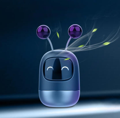 Cartoon Robot Car Paste Type Aromatherapy(Happy Face) by buy2fix