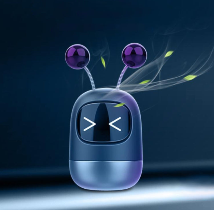 Cartoon Robot Car Paste Type Aromatherapy(Squint Face Bag) by buy2fix