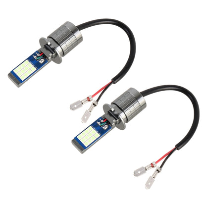 H3 2 PCS DC12-24V / 10.5W Car Fog Lights with 24LEDs SMD-3030 & Constant Current, Box Packaging(Ice Blue Light) - Fog / Driving Lights by buy2fix | Online Shopping UK | buy2fix