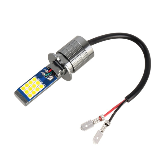 H3 2 PCS DC12-24V / 10.5W Car Fog Lights with 24LEDs SMD-3030 & Constant Current, Box Packaging(Gold Light) - Fog / Driving Lights by buy2fix | Online Shopping UK | buy2fix
