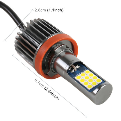 H11 2 PCS DC12-24V / 10.5W Car Fog Lights with 24LEDs SMD-3030 & Constant Current, Box Packaging(Gold Light) - Fog / Driving Lights by buy2fix | Online Shopping UK | buy2fix