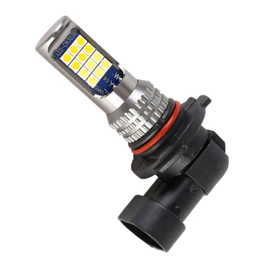 9006 2 PCS DC12-24V / 8.6W Car Double Colors Fog Lights with 24LEDs SMD-3030 & Constant Current, Bag Packaging(White Light + Gold Light) - Fog / Driving Lights by buy2fix | Online Shopping UK | buy2fix