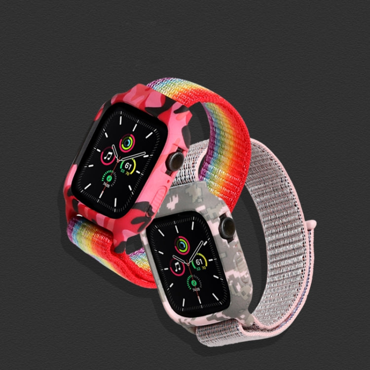 Nylon Wrist Strap Watch Bands For Apple Watch Series 7 41mm / 6 & SE & 5 & 4 40mm / 3 & 2 & 1 38mm(Indigo) by buy2fix