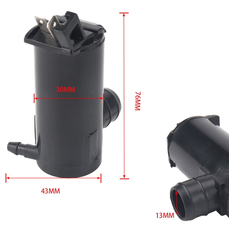 High Pressure Windshield Washer Wipers Washer Pump 85310-22080 for Honda - Windscreen Wipers by buy2fix | Online Shopping UK | buy2fix