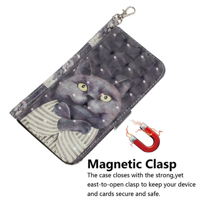 For Samsung Galaxy S21 5G 3D Colored Drawing Horizontal Flip Leather Case with Holder & Card Slots & Wallet & Lanyard(Hug Cat) - Galaxy S21 5G Cases by buy2fix | Online Shopping UK | buy2fix