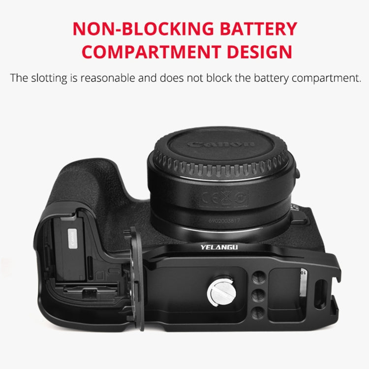YELANGU CL11 Camera Expansion Board Base Plate for Canon EOS RP - L-Bracket by YELANGU | Online Shopping UK | buy2fix