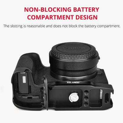 YELANGU CL11 Camera Expansion Board Base Plate for Canon EOS RP - L-Bracket by YELANGU | Online Shopping UK | buy2fix
