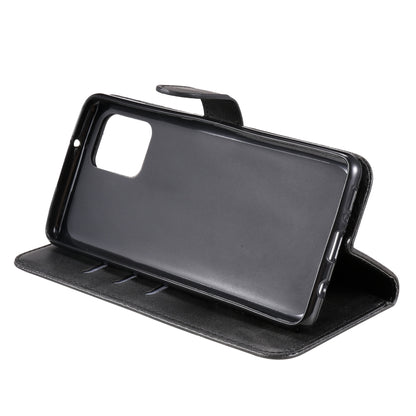 For Samsung Galaxy A42 5G Fashion Calf Texture Zipper Horizontal Flip Leather Case with Holder & Card Slots & Wallet(Black) by buy2fix