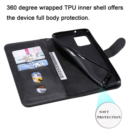 For Samsung Galaxy A42 5G Fashion Calf Texture Zipper Horizontal Flip Leather Case with Holder & Card Slots & Wallet(Black) by buy2fix