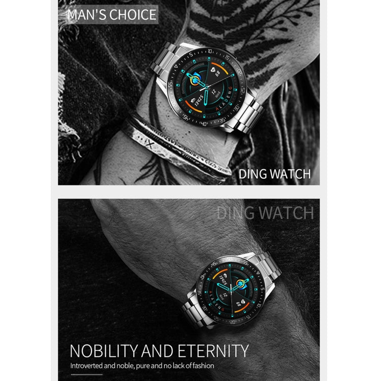 GT3 1.3 inch Full-fit Round Screen Smart Watch, Support Sleep Monitor / Heart Rate Monitor / Temperature Monitoring(Black) by buy2fix