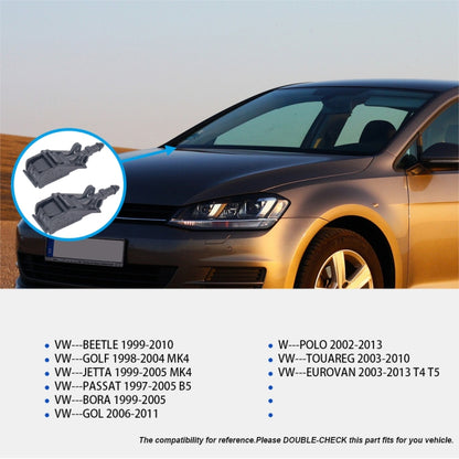 2 PCS Windshield Washer Wiper Jet Water Spray Nozzle 6RD955985 for Volkswagen - Windscreen Wipers by buy2fix | Online Shopping UK | buy2fix