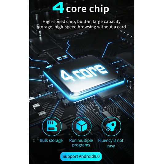 H1 1.54 inch Full-fit Screen Dual Cameras Smart Phone Watch, Support SIM Card / GPS Tracking / Real-time Trajectory / Temperature Monitoring(Black Grey) by buy2fix