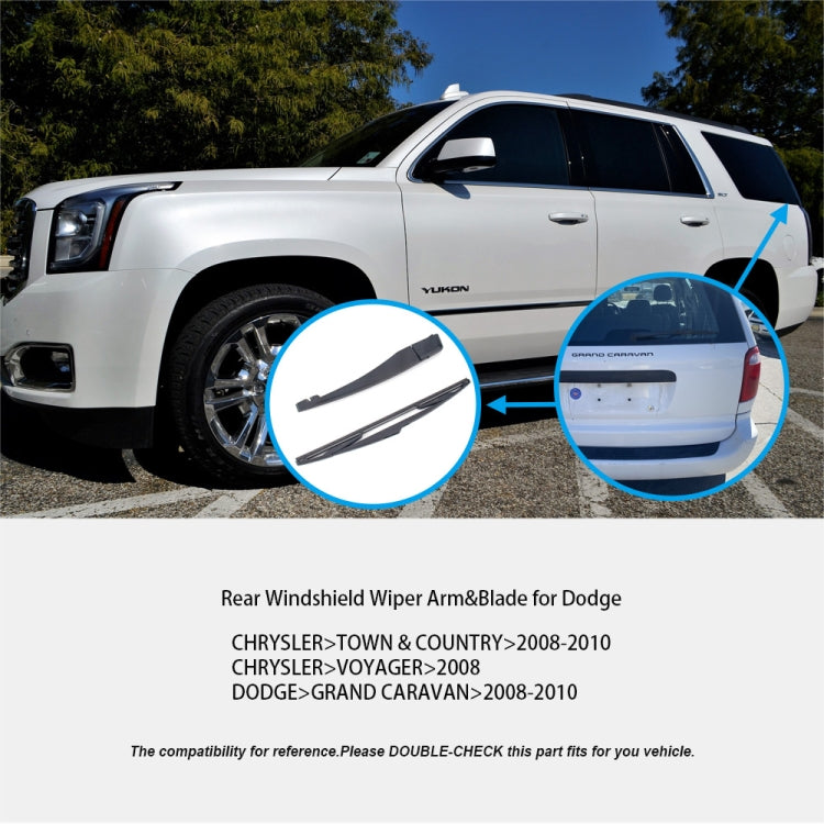 Car Window Windshield Wiper Arm Assembly 68078306AA for Dodge - Windscreen Wipers by buy2fix | Online Shopping UK | buy2fix