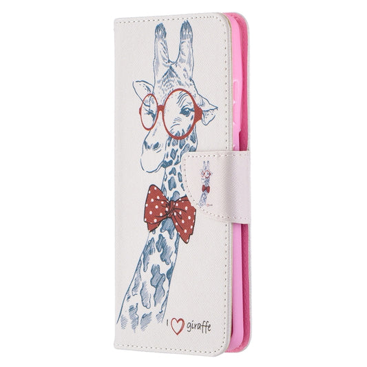 For Samsung Galaxy S21 Ultra 5G Colored Drawing Pattern Horizontal Flip Leather Case with Holder & Card Slots & Wallet(Deer) - Galaxy S21 Ultra 5G Cases by buy2fix | Online Shopping UK | buy2fix