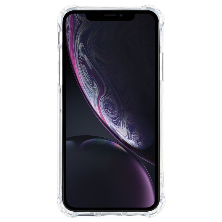 For iPhone XR Clear Four-corner Airbag Magnetic Shockproof Protective Magsafe Case - More iPhone Cases by buy2fix | Online Shopping UK | buy2fix