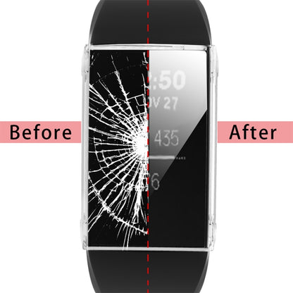 For Fitbit Charge 3 / 4 Full Coverage Plating TPU Watch Case(Transparent) - Watch Bands by buy2fix | Online Shopping UK | buy2fix