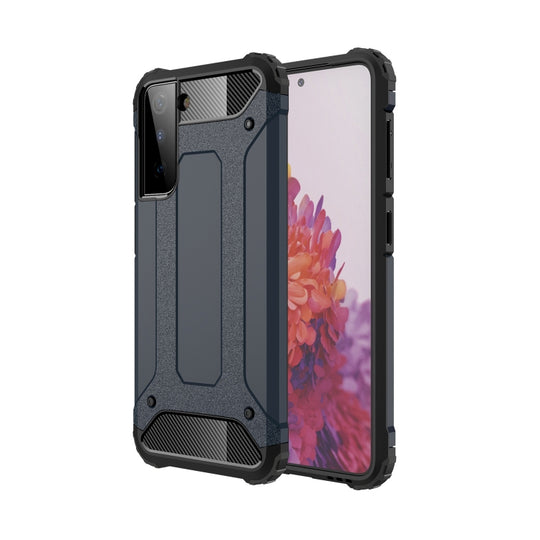 For Samsung Galaxy S21 5G Magic Armor TPU + PC Combination Case(Navy Blue)