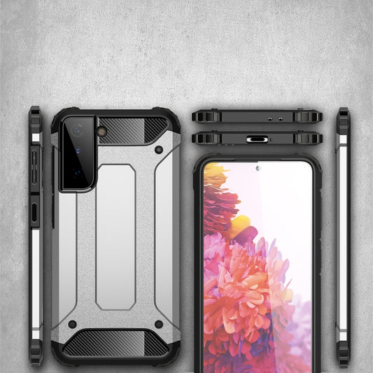 For Samsung Galaxy S21 5G Magic Armor TPU + PC Combination Case(Gold) - Galaxy S21 5G Cases by buy2fix | Online Shopping UK | buy2fix