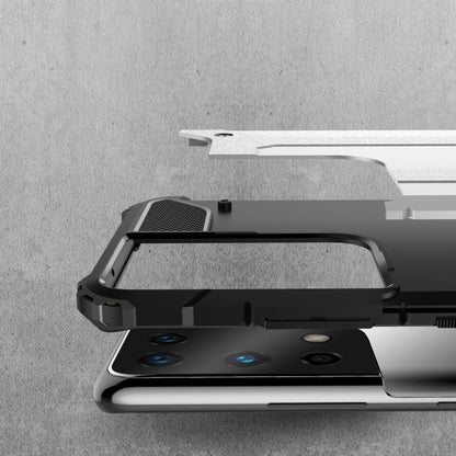 For Samsung Galaxy S21 Ultra 5G Magic Armor TPU + PC Combination Case(Black) - Galaxy S21 Ultra 5G Cases by buy2fix | Online Shopping UK | buy2fix