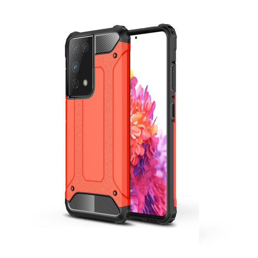 For Samsung Galaxy S21 Ultra 5G Magic Armor TPU + PC Combination Case(Red) - Galaxy S21 Ultra 5G Cases by buy2fix | Online Shopping UK | buy2fix