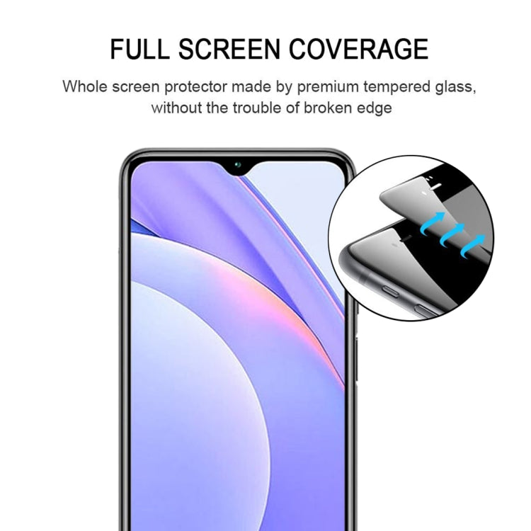 For Xiaomi Redmi Note 9 4G Full Glue Full Screen Tempered Glass Film -  by buy2fix | Online Shopping UK | buy2fix