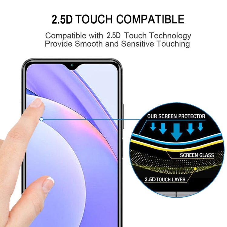 For Xiaomi Redmi Note 9 4G Full Glue Full Screen Tempered Glass Film -  by buy2fix | Online Shopping UK | buy2fix