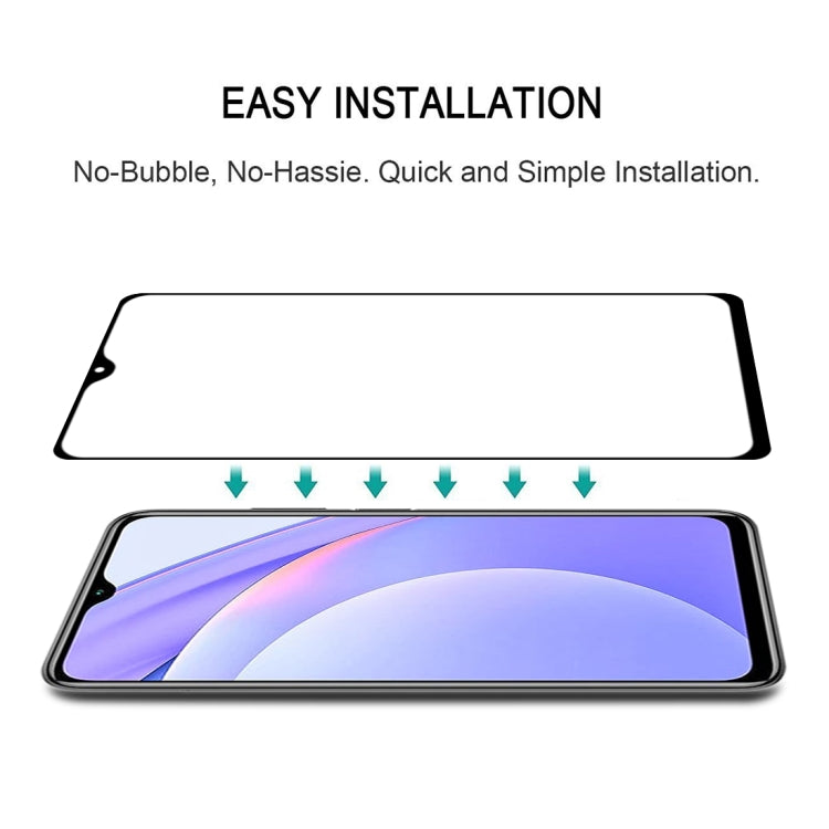 For Xiaomi Redmi Note 9 4G Full Glue Full Screen Tempered Glass Film -  by buy2fix | Online Shopping UK | buy2fix
