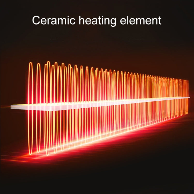 Portable Car Dashboard + Seat Hanging Electric Heater Winter Defroster, Voltage:24V(Black) by buy2fix