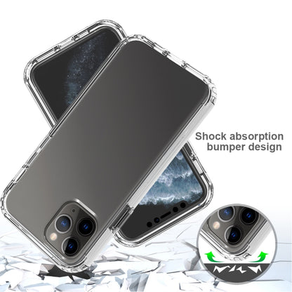 For iPhone 11 Pro Shockproof  High Transparency Two-color Gradual Change PC+TPU Candy Colors Protective Case (Black) - iPhone 11 Pro Cases by buy2fix | Online Shopping UK | buy2fix