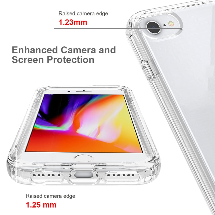 Shockproof  High Transparency Two-color Gradual Change PC+TPU Candy Colors Protective Case For iPhone 6 / 6s(Black) - More iPhone Cases by buy2fix | Online Shopping UK | buy2fix