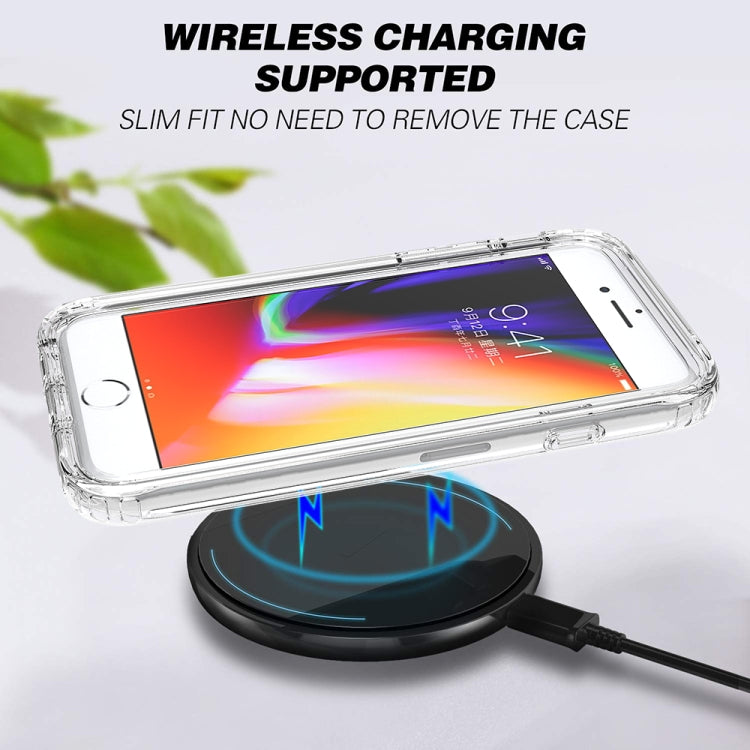 Shockproof  High Transparency Two-color Gradual Change PC+TPU Candy Colors Protective Case For iPhone 6 / 6s(Black) - More iPhone Cases by buy2fix | Online Shopping UK | buy2fix