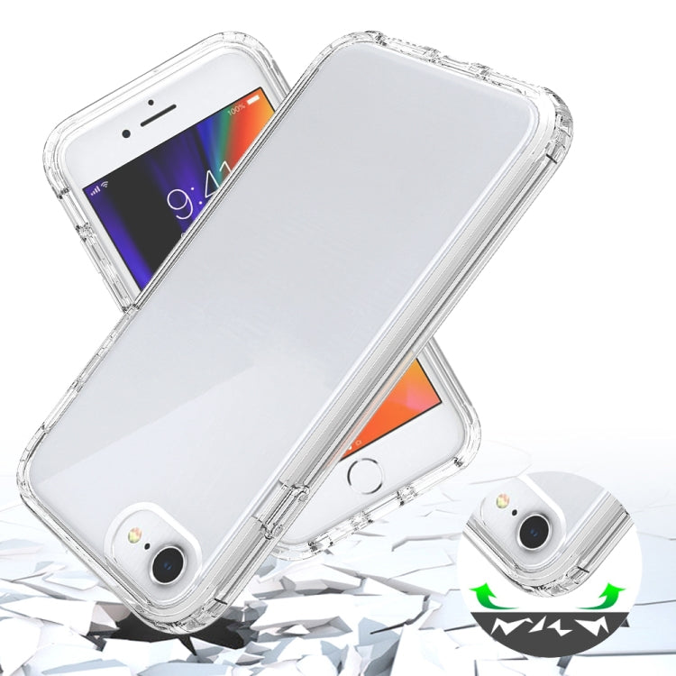 Shockproof  High Transparency Two-color Gradual Change PC+TPU Candy Colors Protective Case For iPhone 6 / 6s(Black) - More iPhone Cases by buy2fix | Online Shopping UK | buy2fix