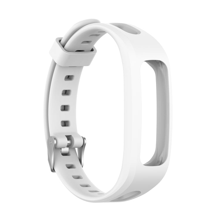 For Huawei Honor Band 4 Running Version / Band 3e Universal Silicone Watch Band(White) by buy2fix