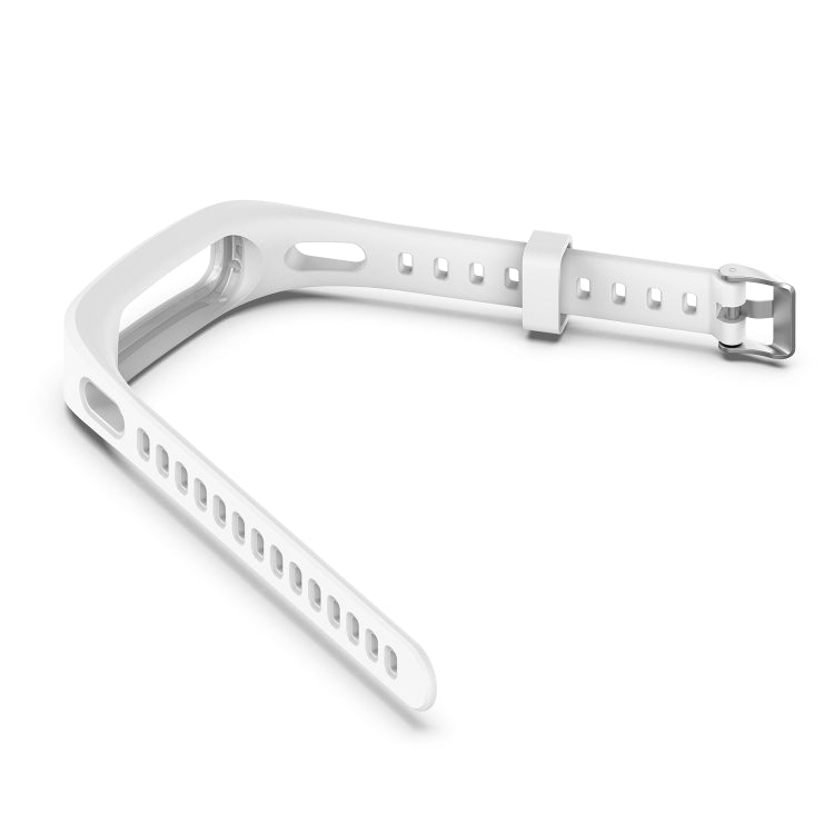 For Huawei Honor Band 4 Running Version / Band 3e Universal Silicone Watch Band(White) by buy2fix