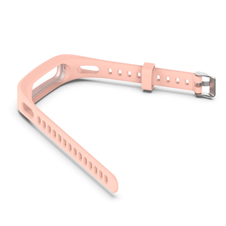 For Huawei Honor Band 4 Running Version / Band 3e Universal Silicone Watch Band(Light Pink) by buy2fix