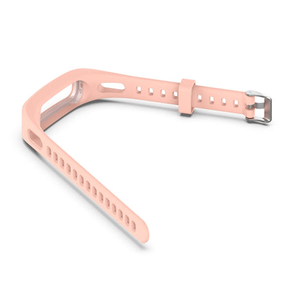 For Huawei Honor Band 4 Running Version / Band 3e Universal Silicone Watch Band(Light Pink) by buy2fix