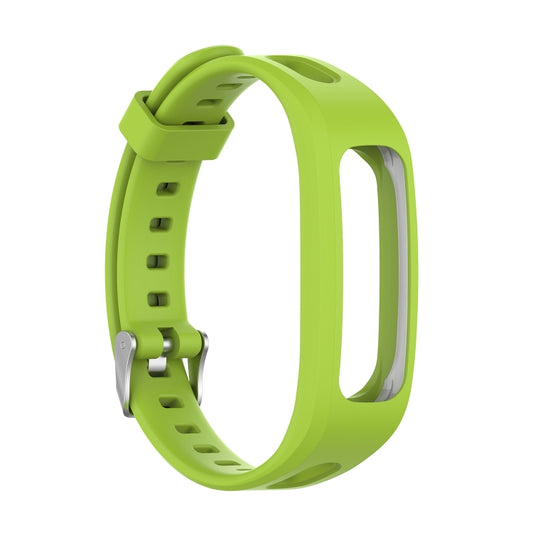 For Huawei Honor Band 4 Running Version / Band 3e Universal Silicone Watch Band(Lime Green) by buy2fix