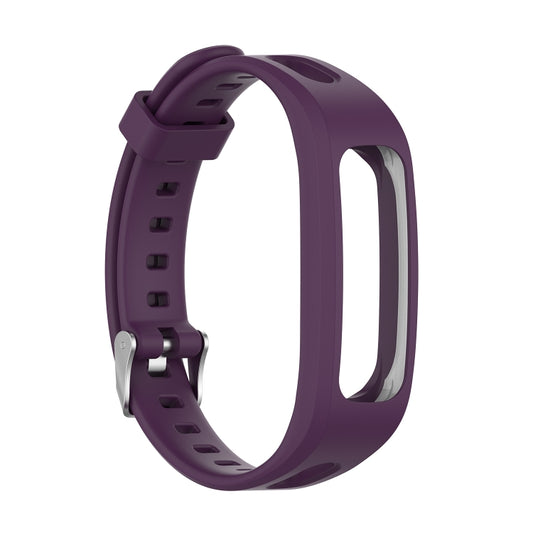 For Huawei Honor Band 4 Running Version / Band 3e Universal Silicone Watch Band(Purple) by buy2fix