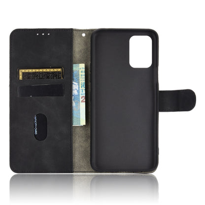 For LG K52 / K62 Solid Color Skin Feel Magnetic Buckle Horizontal Flip Calf Texture PU Leather Case with Holder & Card Slots & Wallet(Black) - LG Cases by buy2fix | Online Shopping UK | buy2fix