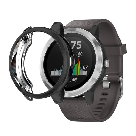 For Garmin Vivoactive 3 TPU Protective Case(Black) - Watch Cases by buy2fix | Online Shopping UK | buy2fix