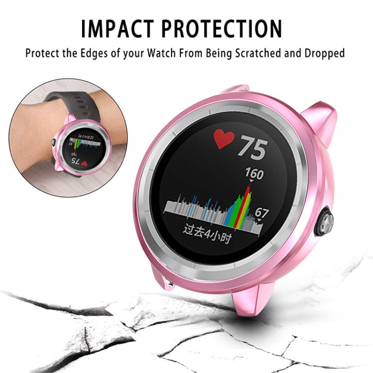 For Garmin Vivoactive 3 TPU Protective Case(Pink) - Watch Cases by buy2fix | Online Shopping UK | buy2fix