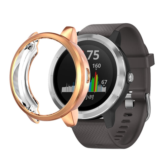 For Garmin Vivoactive 3 TPU Protective Case(Rose Gold) - Watch Cases by buy2fix | Online Shopping UK | buy2fix