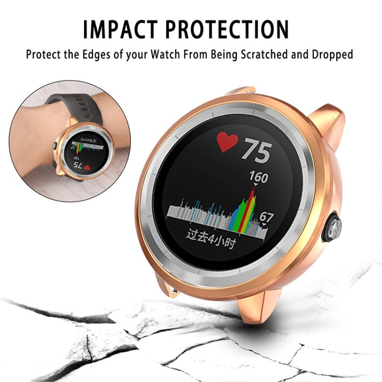 For Garmin Vivoactive 3 TPU Protective Case(Rose Gold) - Watch Cases by buy2fix | Online Shopping UK | buy2fix