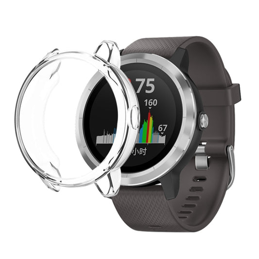 For Garmin Vivoactive 3 TPU Protective Case(Transparent) - Watch Cases by buy2fix | Online Shopping UK | buy2fix