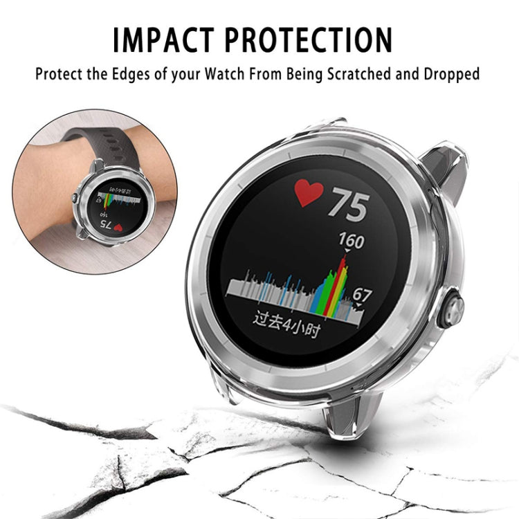 For Garmin Vivoactive 3 TPU Protective Case(Transparent) - Watch Cases by buy2fix | Online Shopping UK | buy2fix