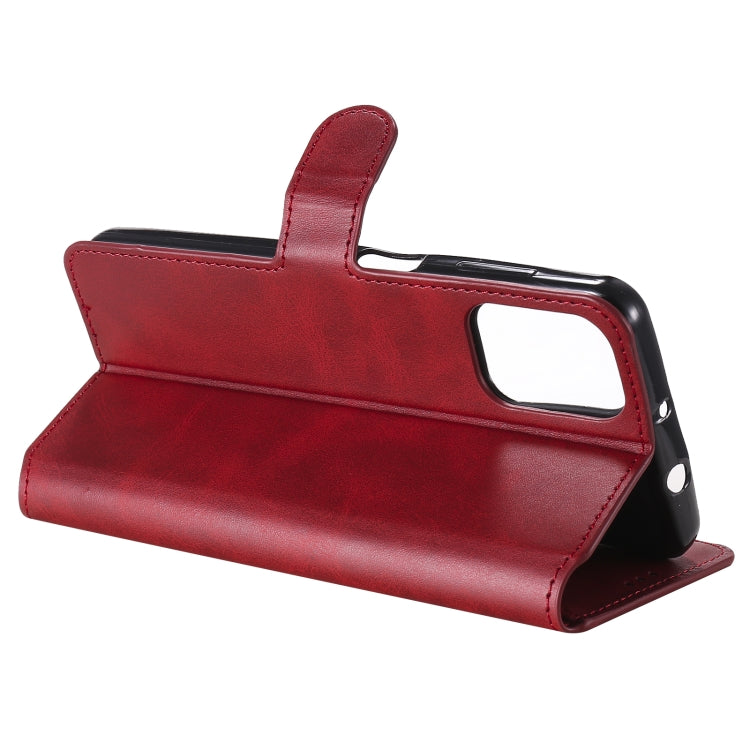 For Motorola Moto G9 Plus Classic Calf Texture PU + TPU Horizontal Flip Leather Case, with Holder & Card Slots & Wallet(Red) - Motorola Cases by buy2fix | Online Shopping UK | buy2fix