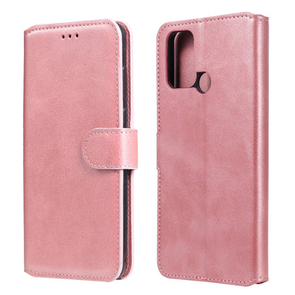 For OPPO Realme 7i / C17 Classic Calf Texture PU + TPU Horizontal Flip Leather Case, with Holder & Card Slots & Wallet(Rose Gold) - Realme Cases by buy2fix | Online Shopping UK | buy2fix