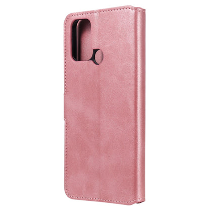 For OPPO Realme 7i / C17 Classic Calf Texture PU + TPU Horizontal Flip Leather Case, with Holder & Card Slots & Wallet(Rose Gold) - Realme Cases by buy2fix | Online Shopping UK | buy2fix