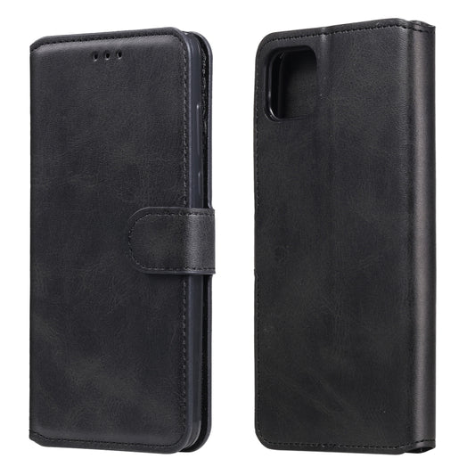 For OPPO Realme C11 Classic Calf Texture PU + TPU Horizontal Flip Leather Case, with Holder & Card Slots & Wallet(Black) - Realme Cases by buy2fix | Online Shopping UK | buy2fix
