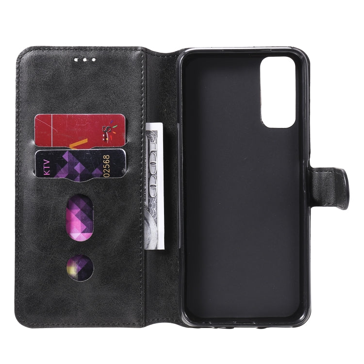 For vivo Y20 / Y20i Classic Calf Texture PU + TPU Horizontal Flip Leather Case, with Holder & Card Slots & Wallet(Black) - vivo Cases by buy2fix | Online Shopping UK | buy2fix
